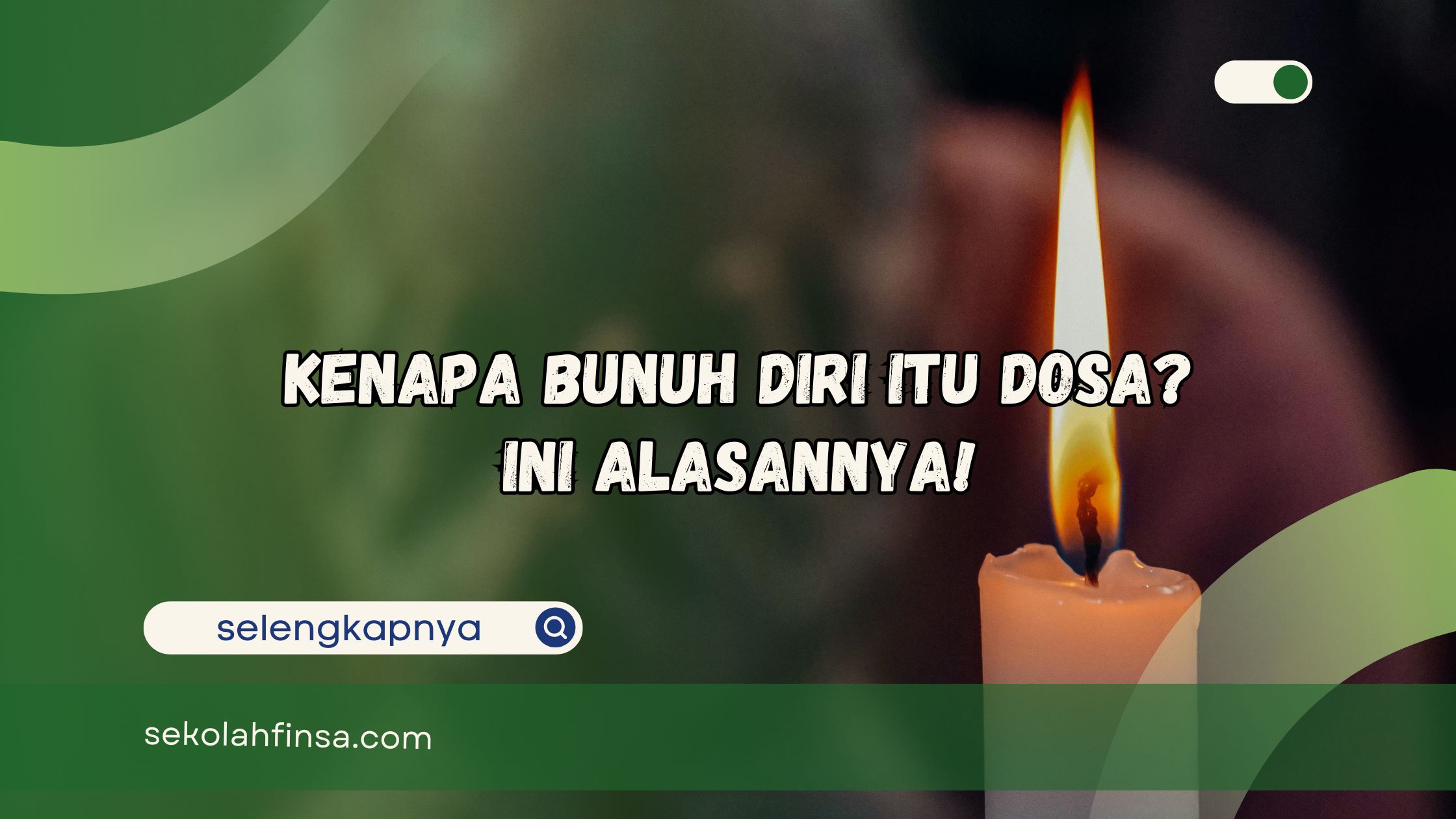 Kenapa Bunuh Diri itu Dosa Ini Alasannya