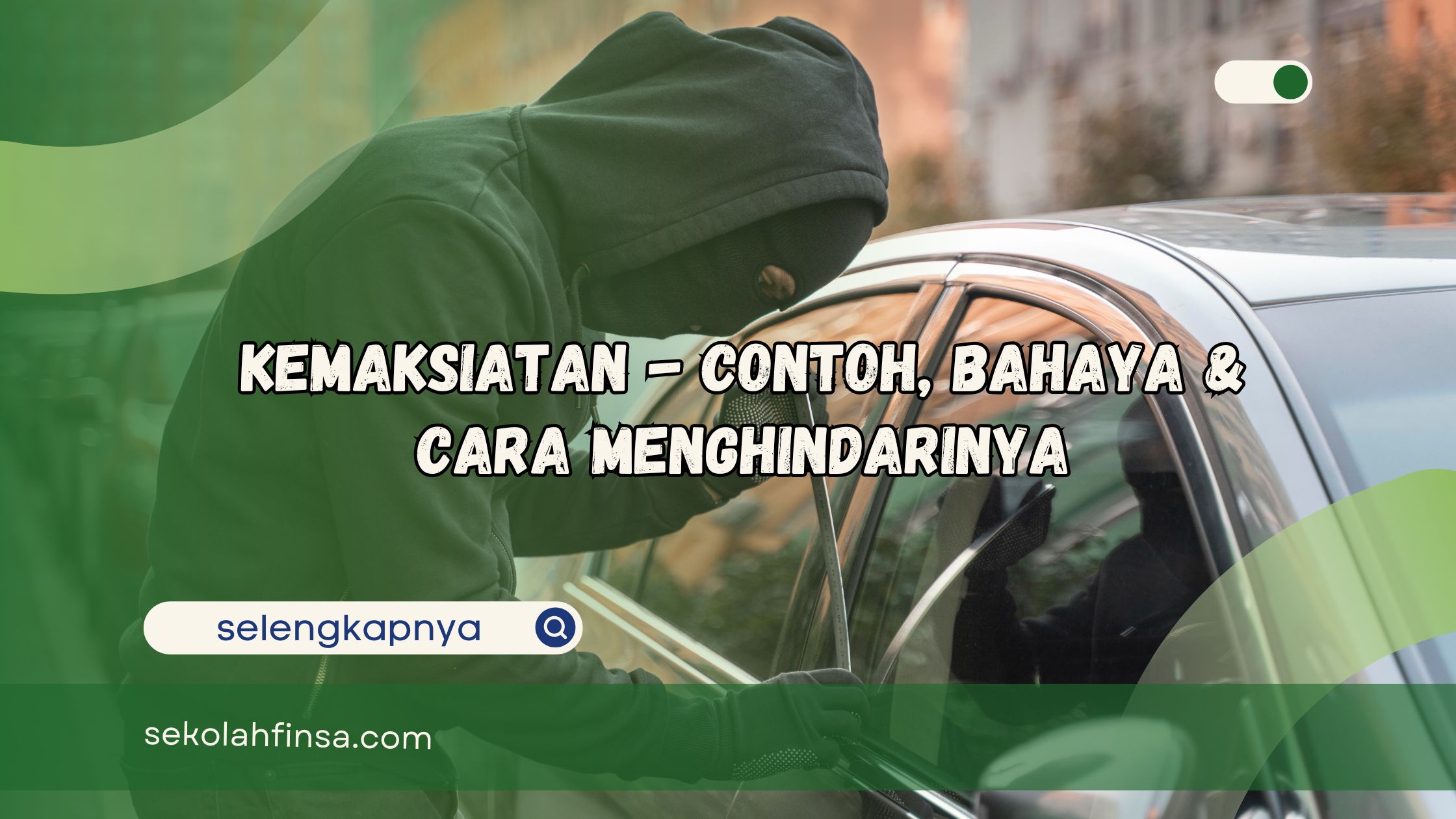 Kemaksiatan Contoh Bahaya dan Cara Menghindarinya
