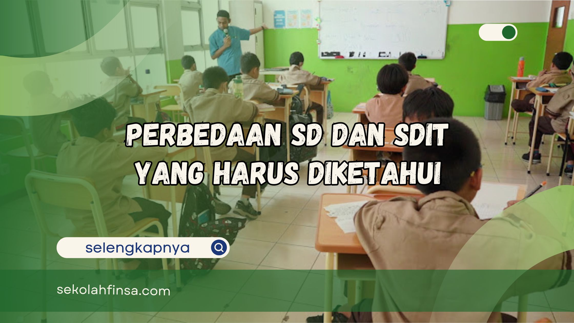 perbedaan sd dan sdit