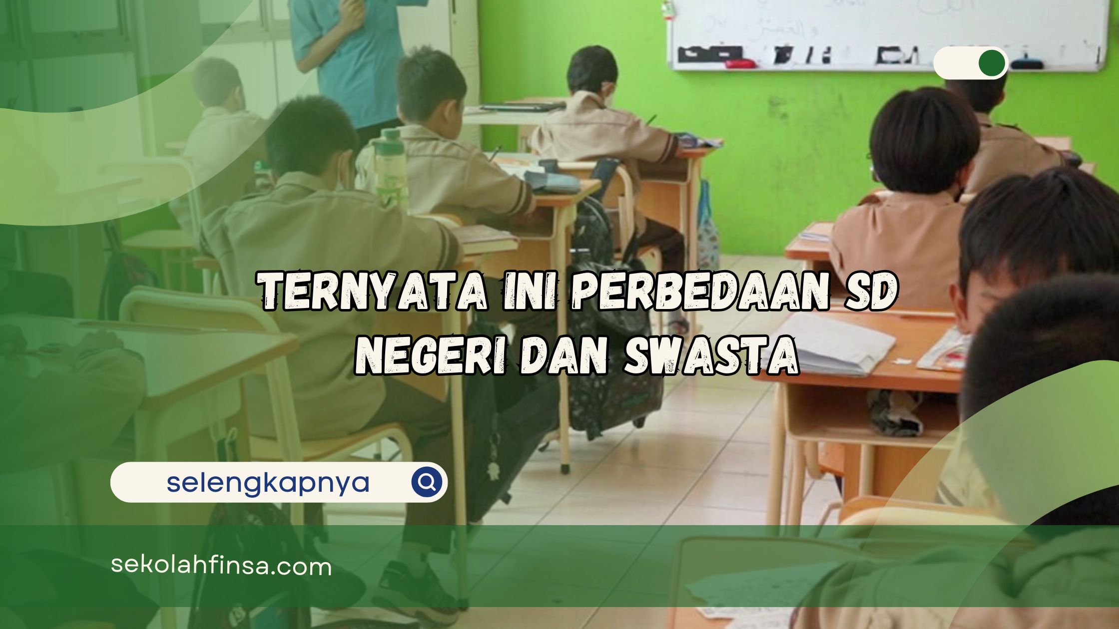 perbedaan sd negeri dan swasta