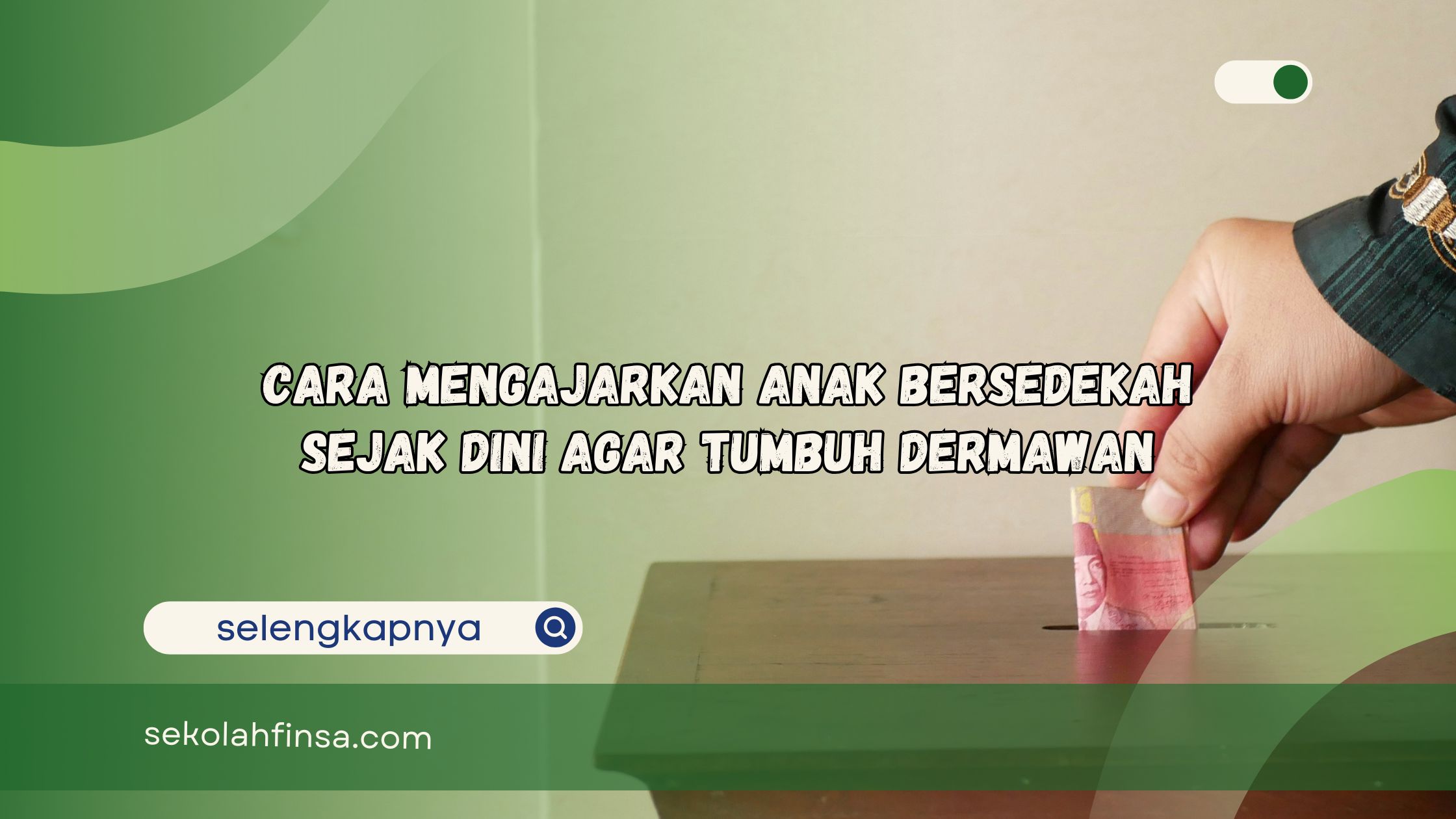 cara mengajarkan anak bersedekah sejak dini