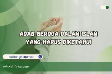 adab berdoa dalam Islam
