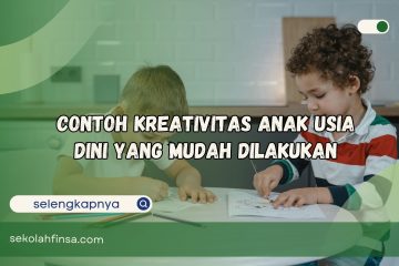 Contoh Kreativitas Anak Usia Dini yang Mudah Dilakukan